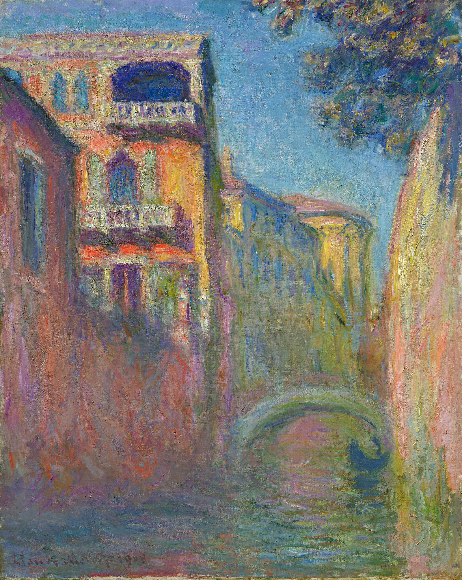 Claude Monet:  The Rio della Salute,  1908