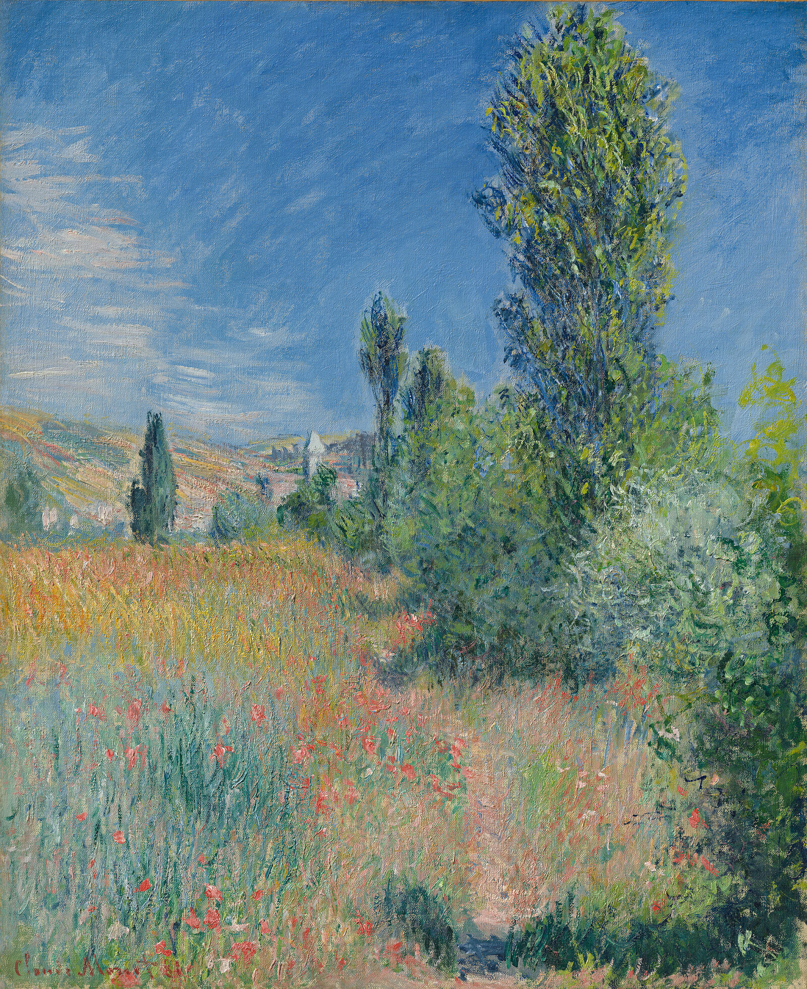 Claude Monet: Landscape in Ile Saint-Martin, 1881