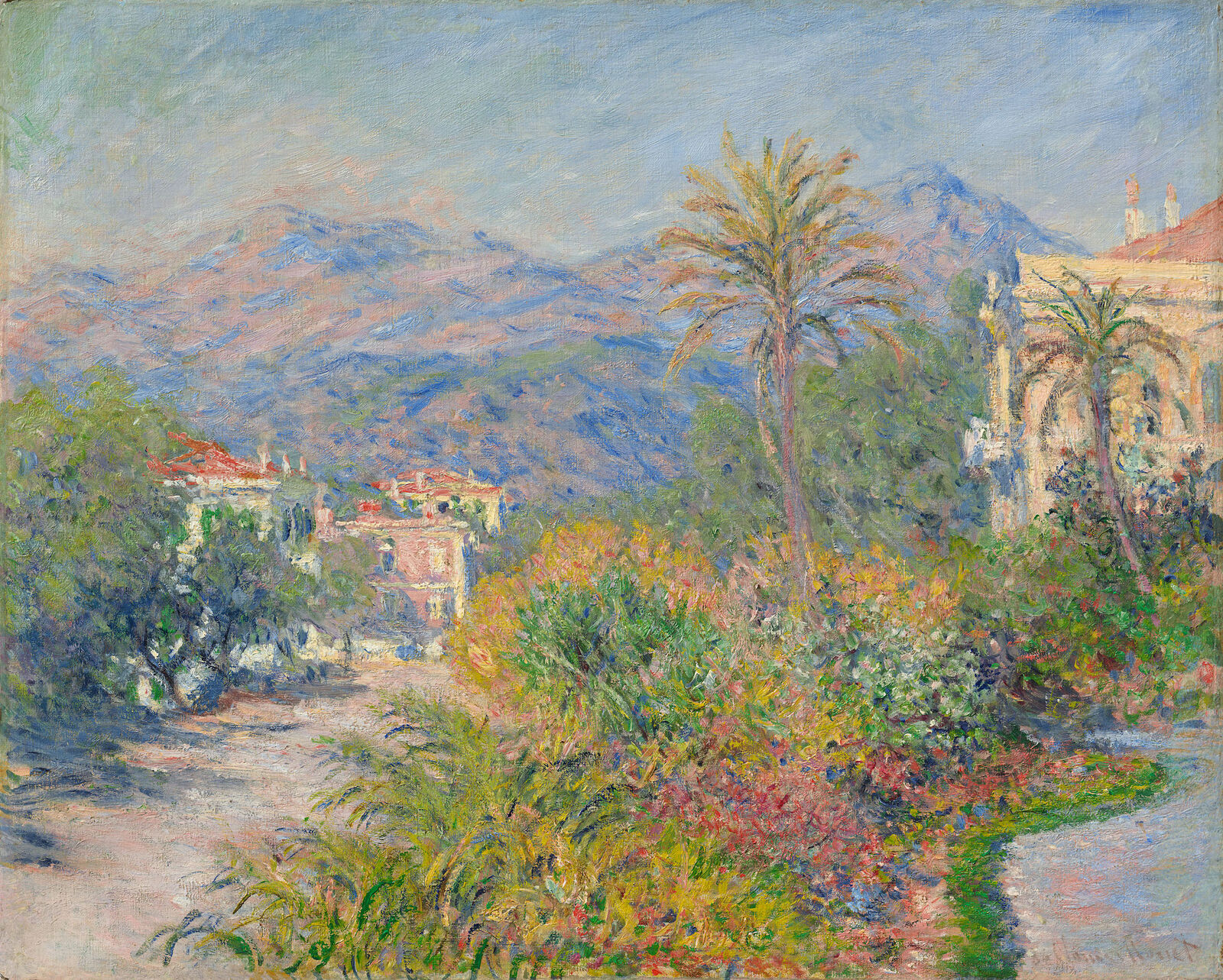 Claude Monet: Strada Romana in Bordighera, 1884