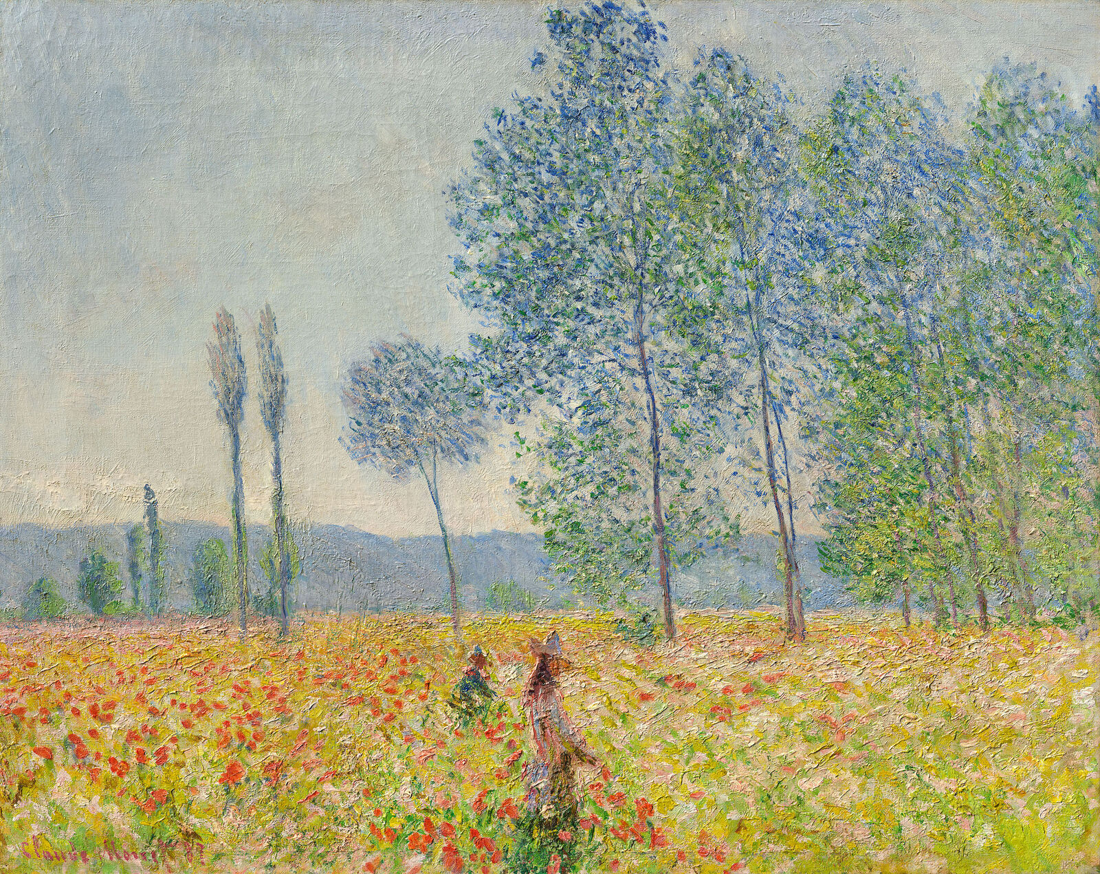 Claude Monet:  The Flowered Meadow,  1887