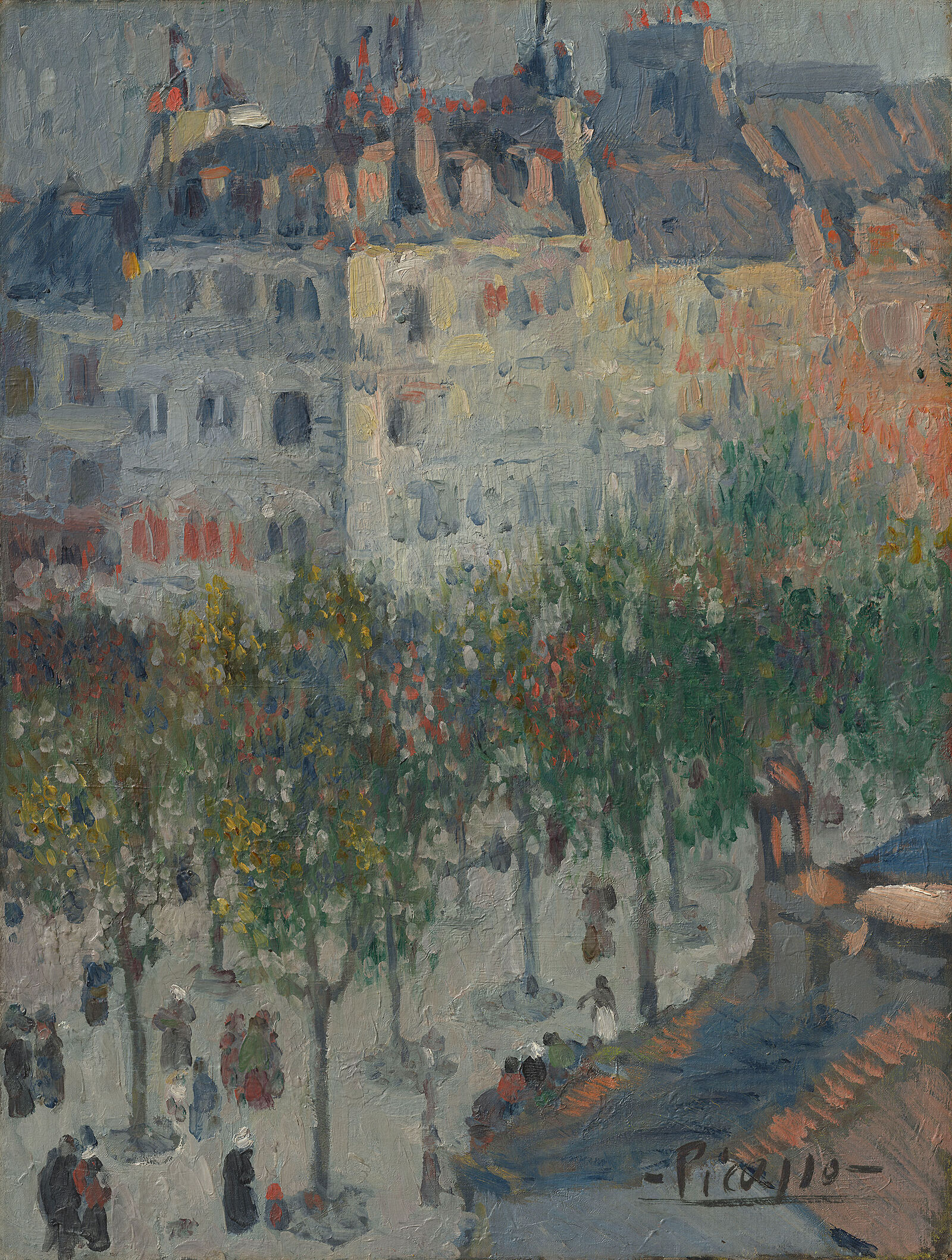 Pablo Picasso: Boulevard de Clichy, 1901