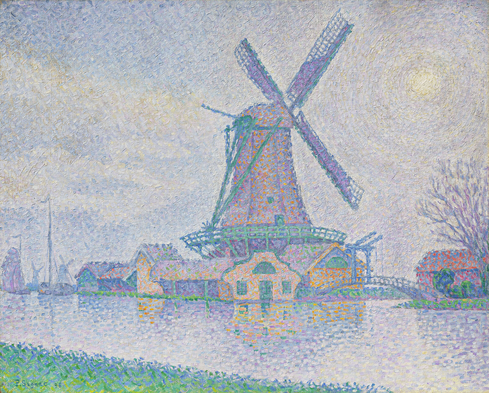 Paul Signac:  Mill of Edam,  1896