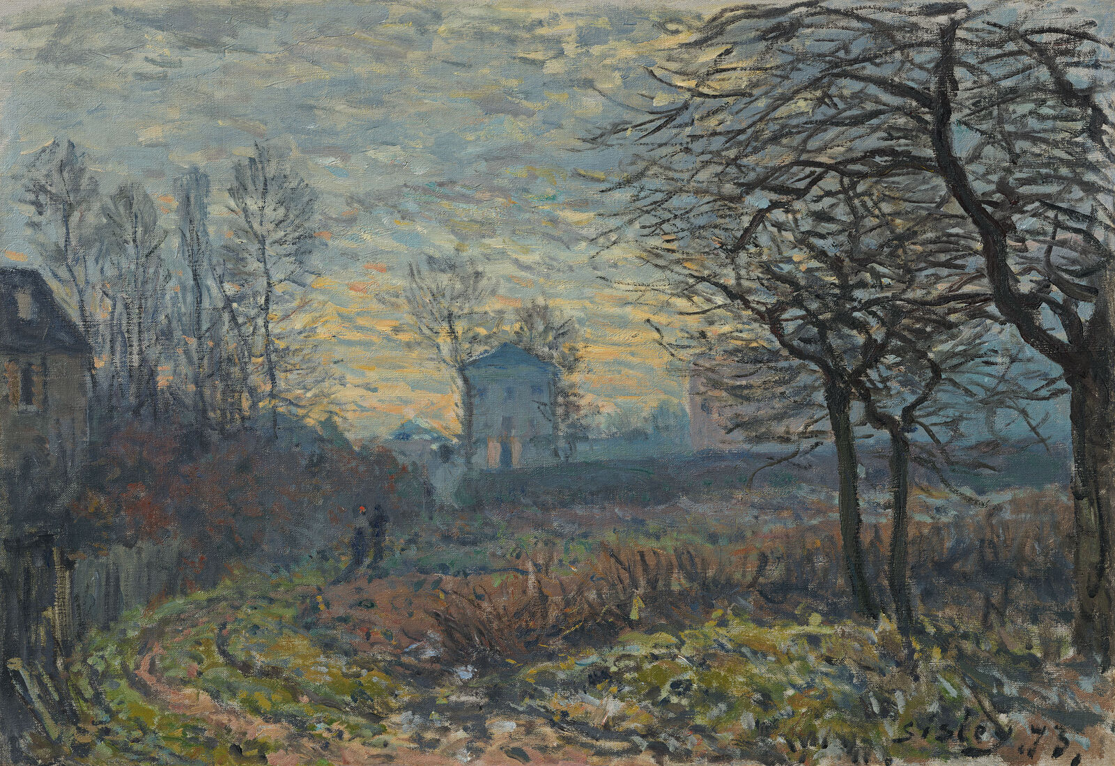 Alfred Sisley:  Near Louveciennes,  1873