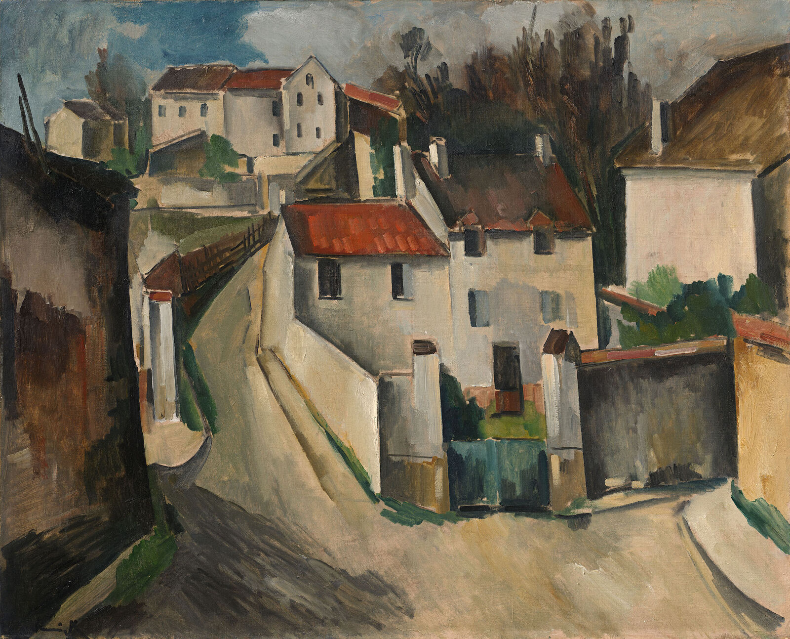 Maurice de Vlaminck: Stadtviertel Saint-Michel, Bougival, 1913