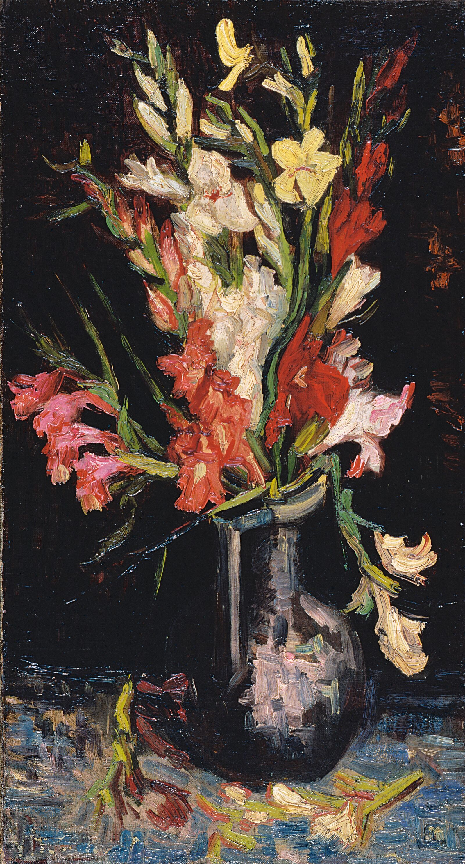   Vase mit Blumen,&nbsp; 1886,&nbsp;Musée&nbsp;Granet, Aix-en-Provence 
