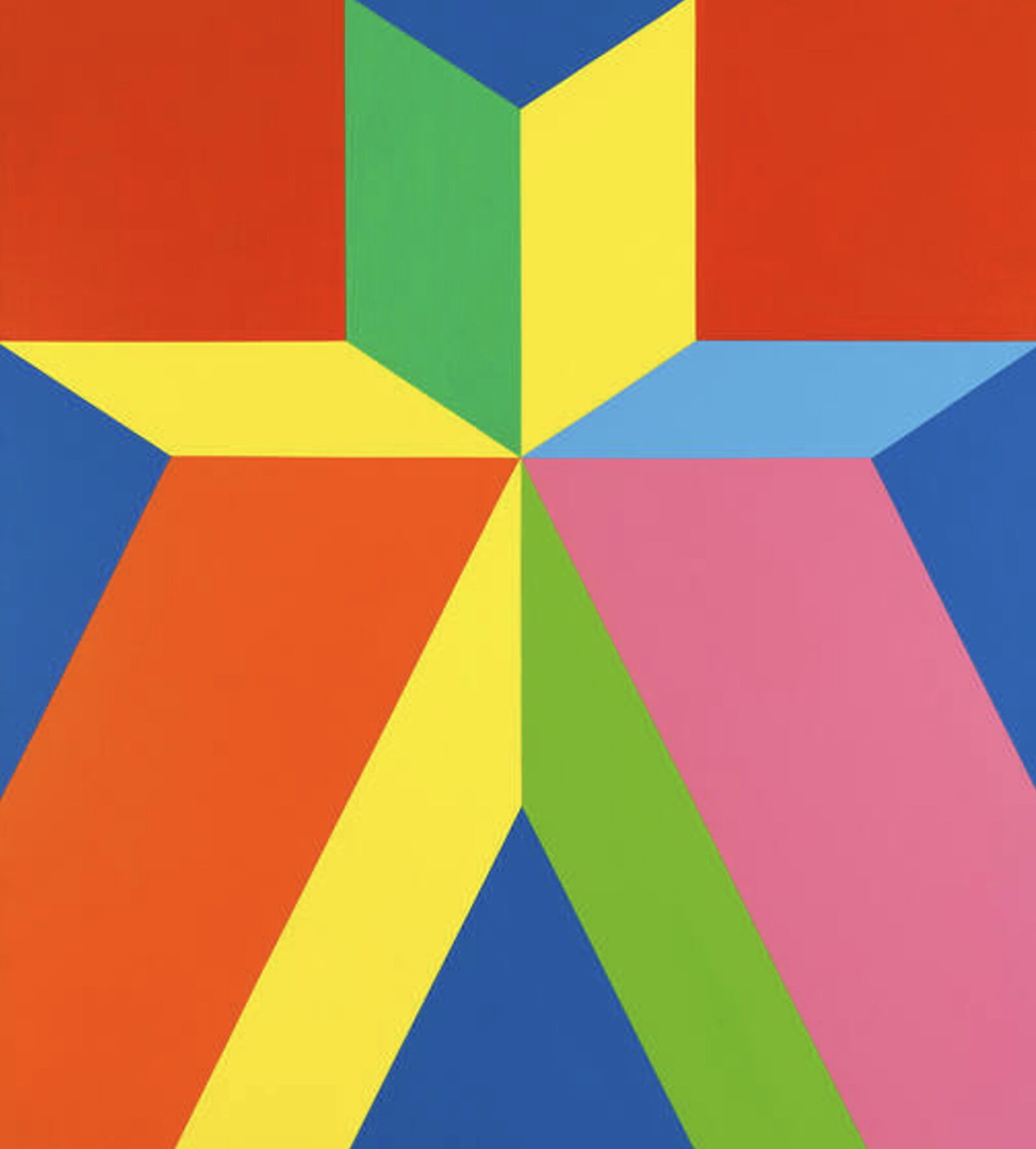 Miriam Schapiro. Jigsaw, 1969