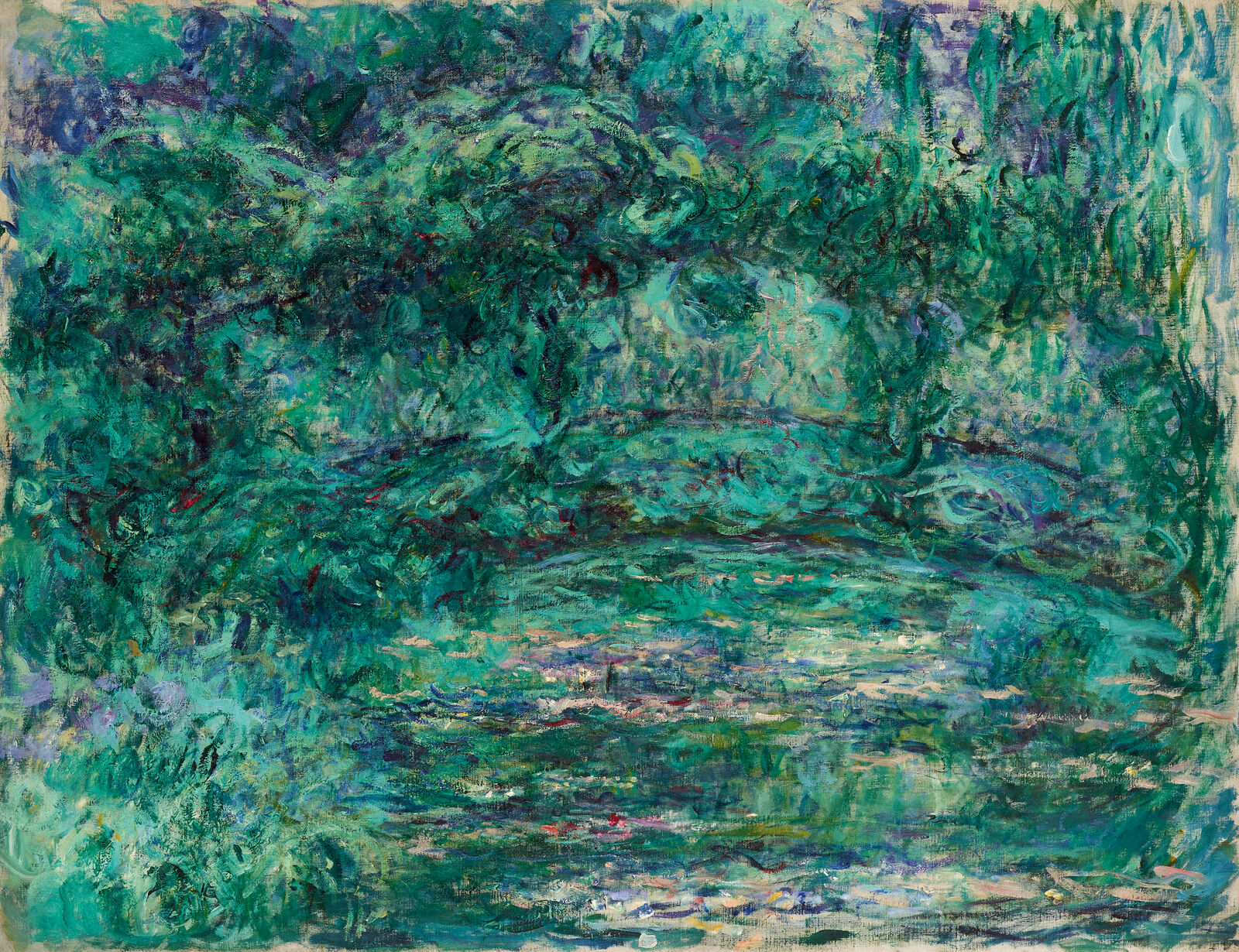 The Japanese Bridge , 1918–1924, Onyx Art Collection