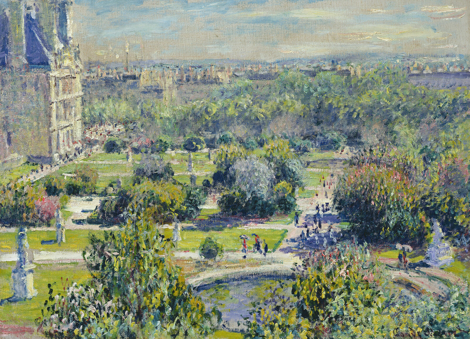 Die Tuilerien, 1876, Musée Marmottan Monet, Paris