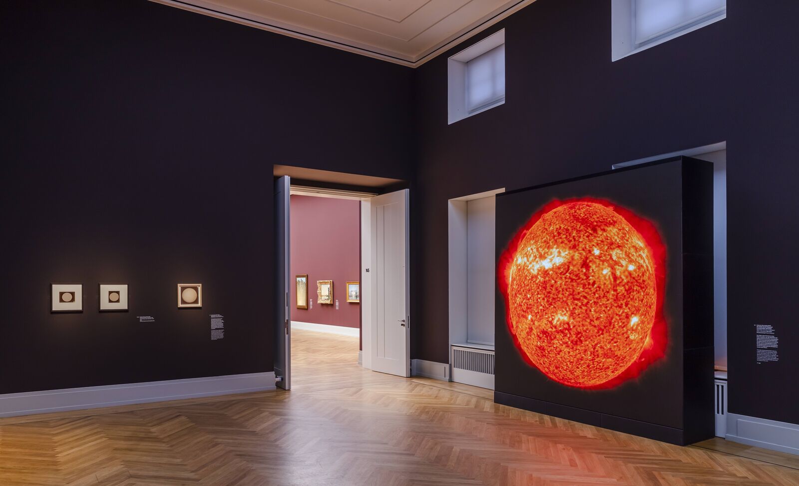  Ausstellungsansicht  Sonne. Die Quelle des Lichts in der Kunst  

